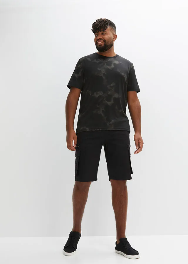 CAMISETA FUNCIONAL (2 UNIDADES) NEGRO MONOCOLORNEGRO ESTAMPADO