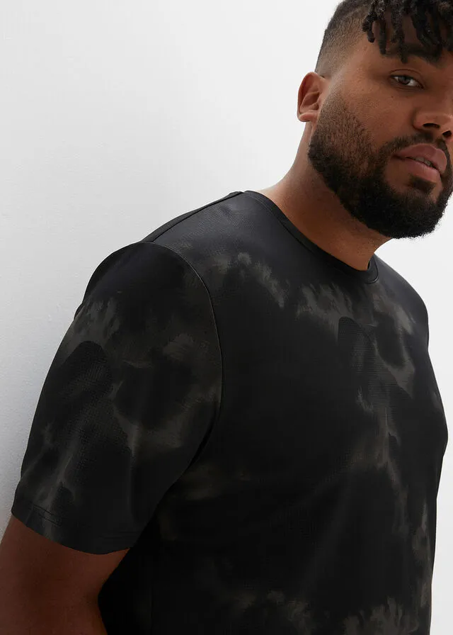 CAMISETA FUNCIONAL (2 UNIDADES) NEGRO MONOCOLORNEGRO ESTAMPADO