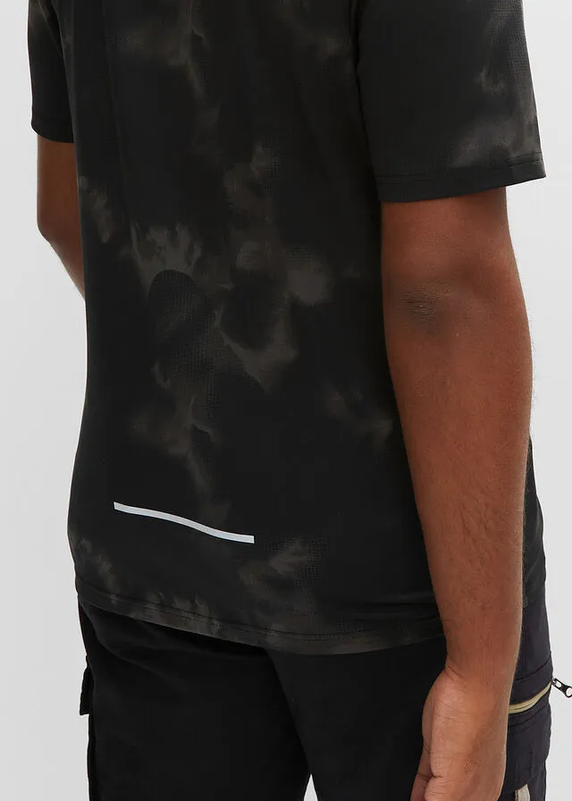 CAMISETA FUNCIONAL (2 UNIDADES) NEGRO MONOCOLORNEGRO ESTAMPADO