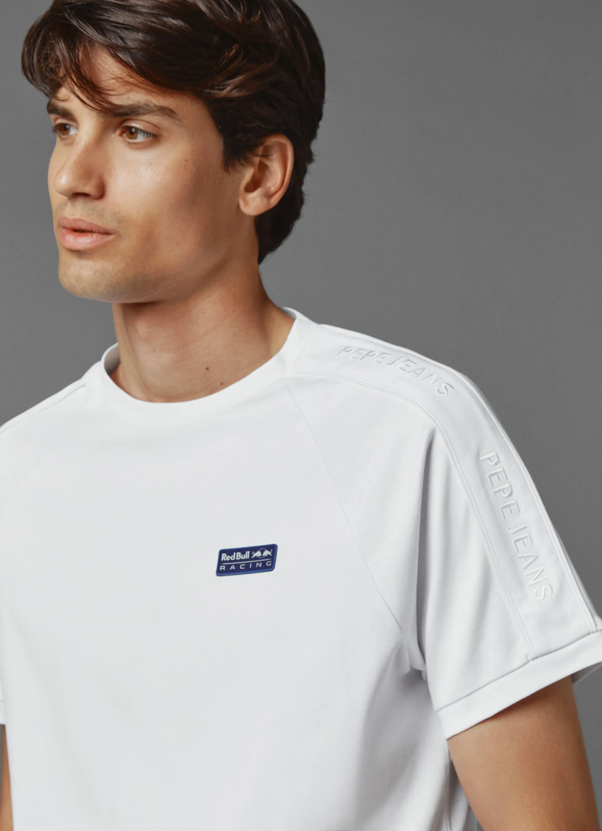 camiseta interlock manga raglán