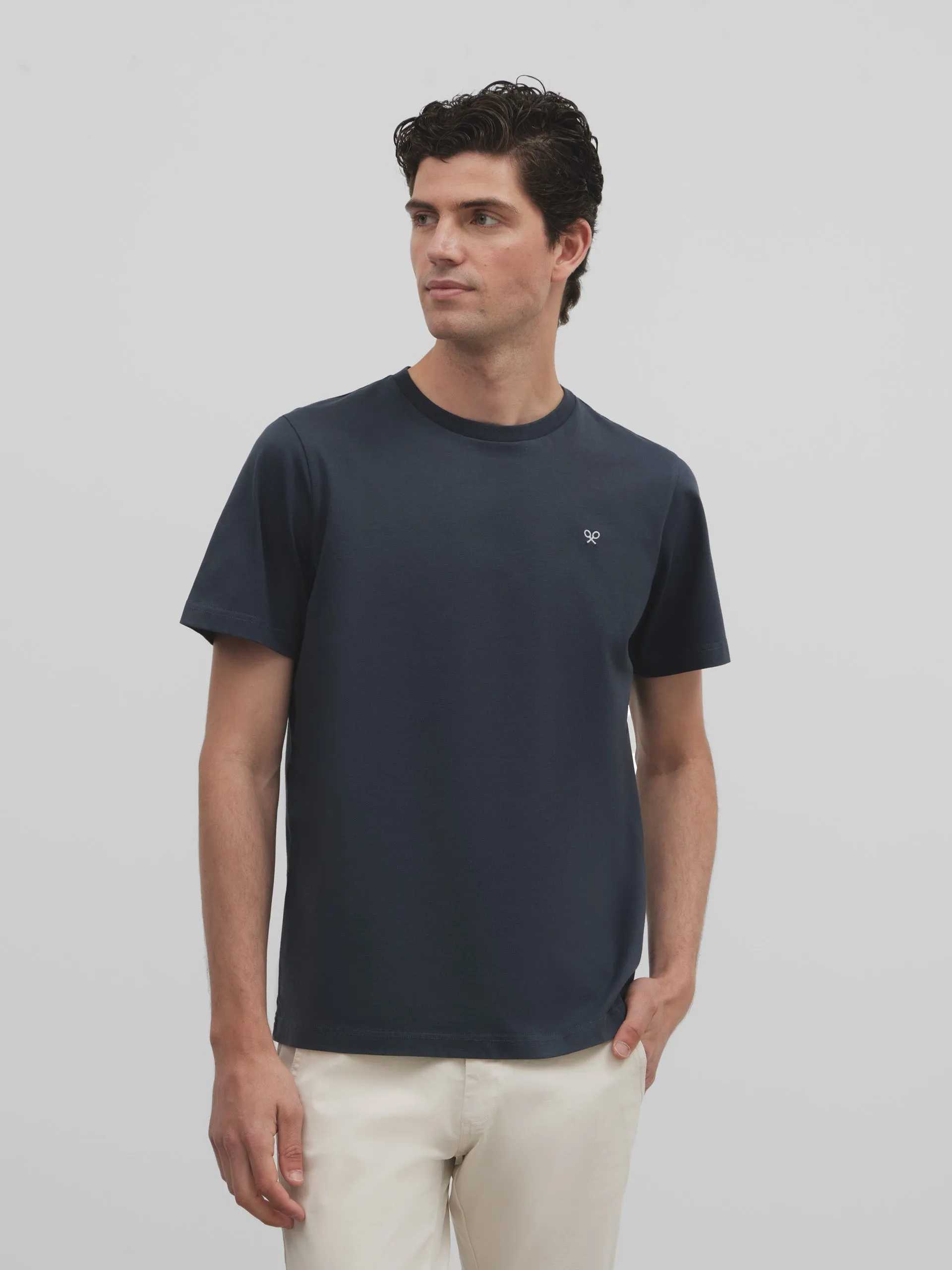 Camiseta marine azul marino