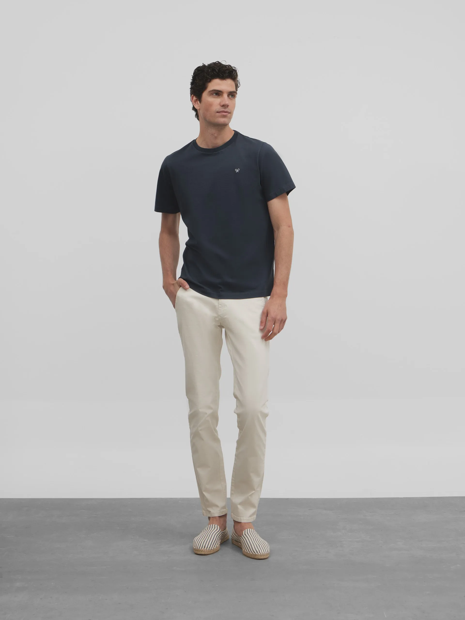 Camiseta marine azul marino