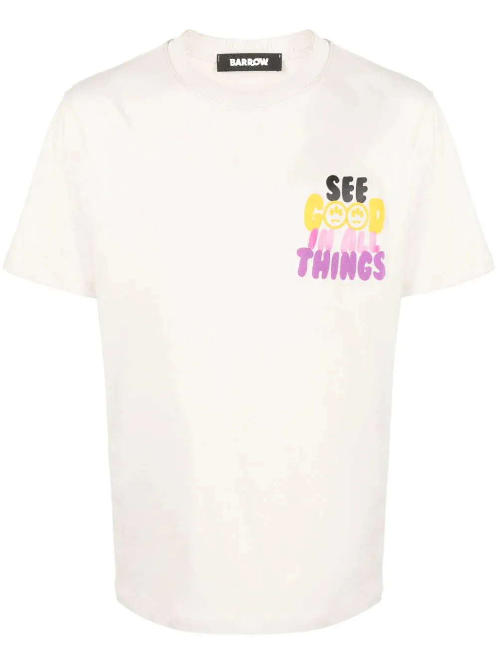 CAMISETA PRINT ESPALDA BLANCA