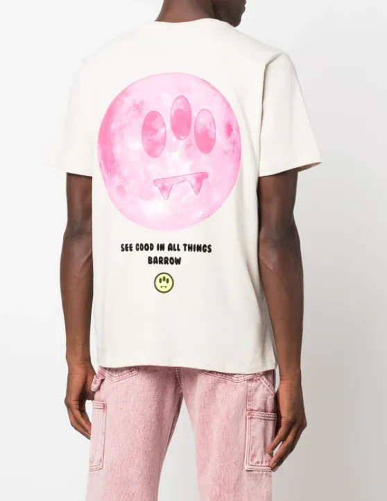 CAMISETA PRINT ESPALDA BLANCA