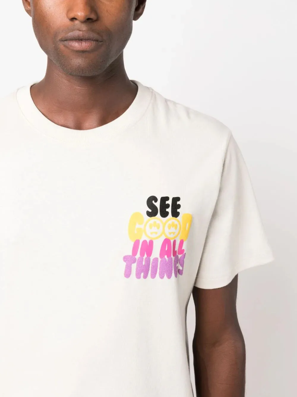 CAMISETA PRINT ESPALDA BLANCA