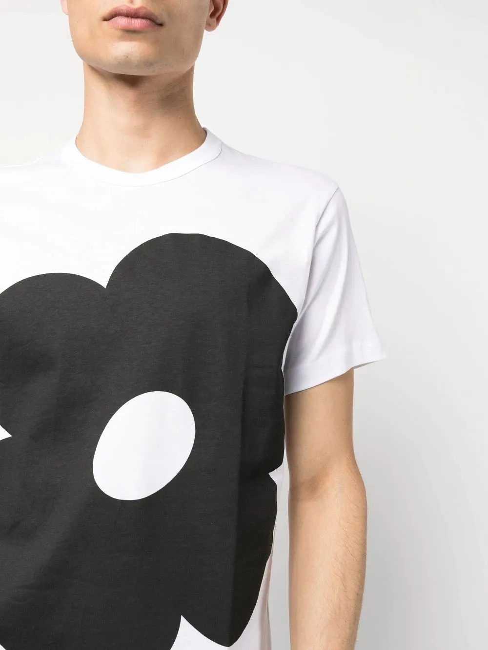 CAMISETA PRINT FLOR BLANCA