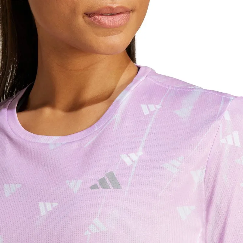 Camiseta Tee Mujer Adidas Performance Run It Bl Tee