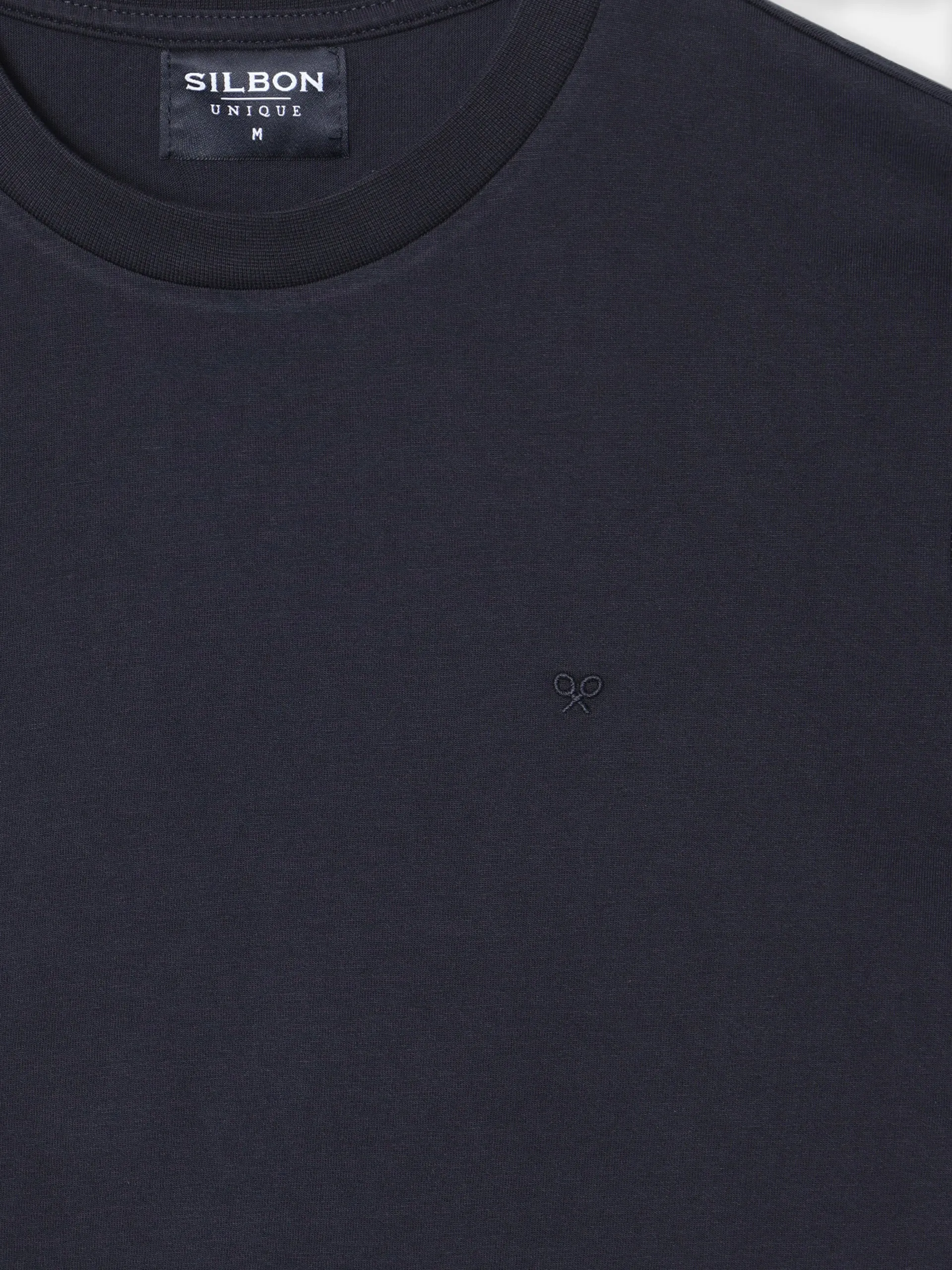 Camiseta unique slim azul marino