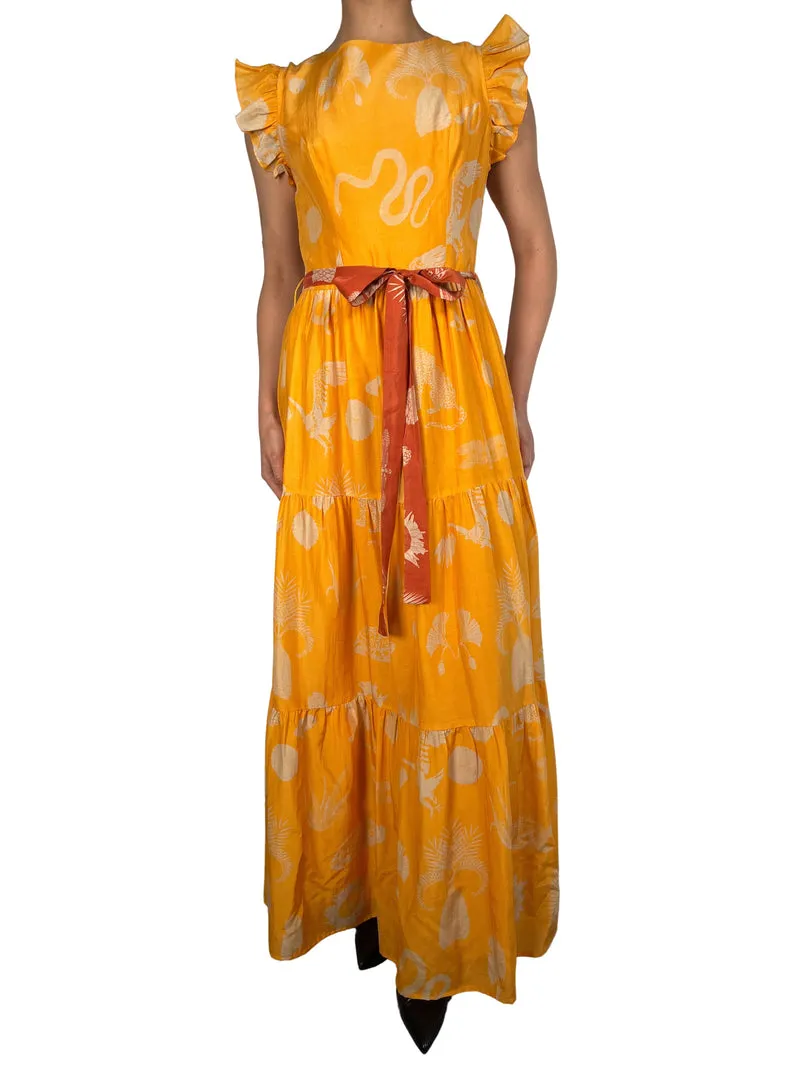 CAROLINAK Vestido Lazo Espalda Abierta