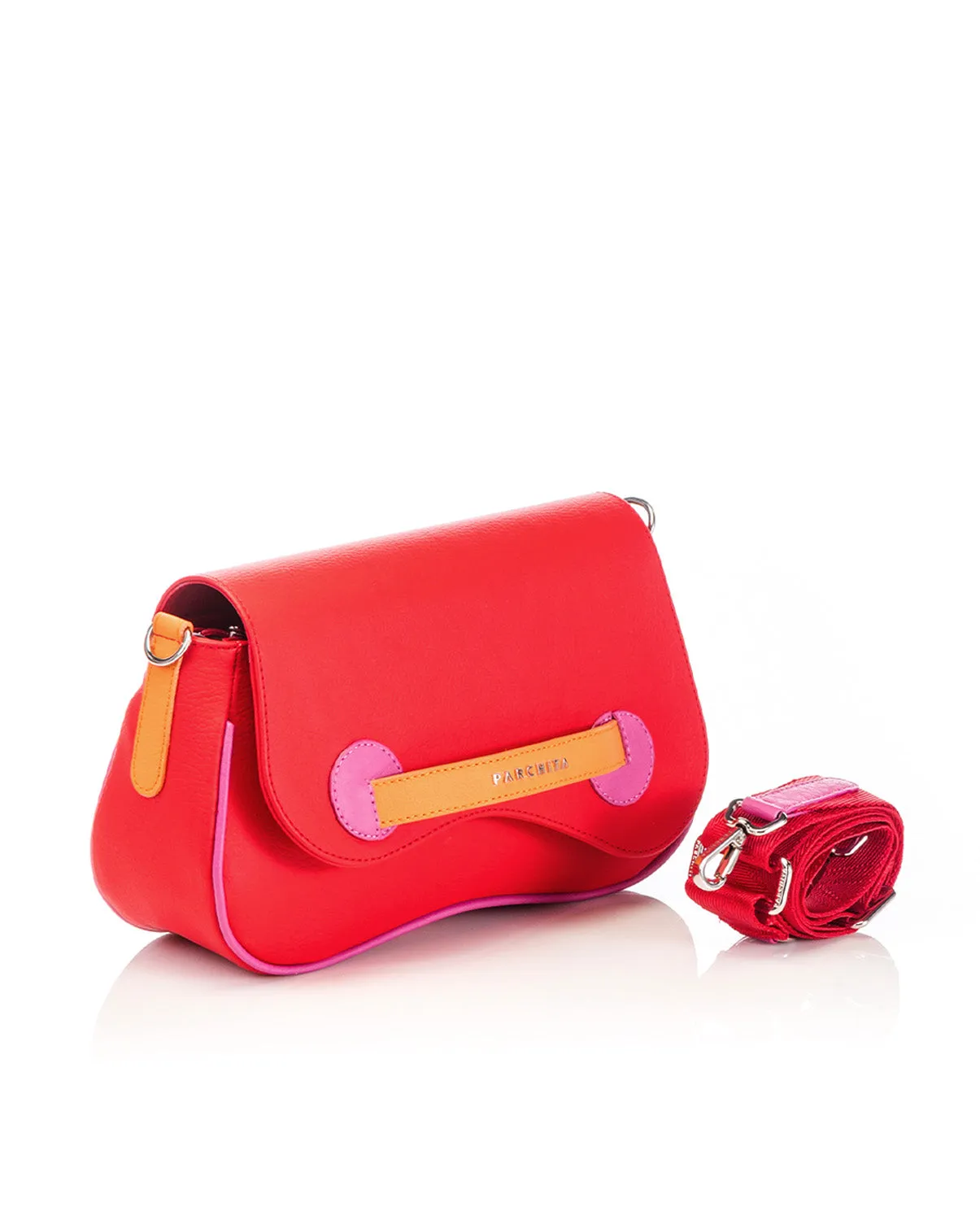 Cartera Petra Rojo