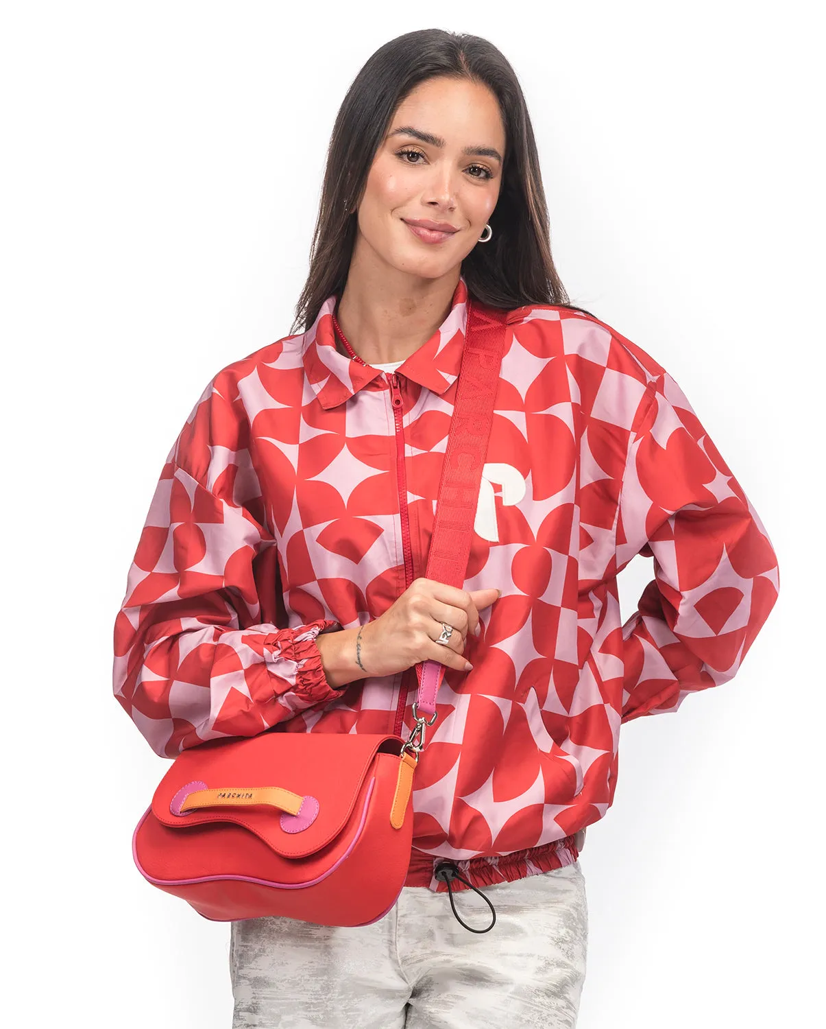 Cartera Petra Rojo