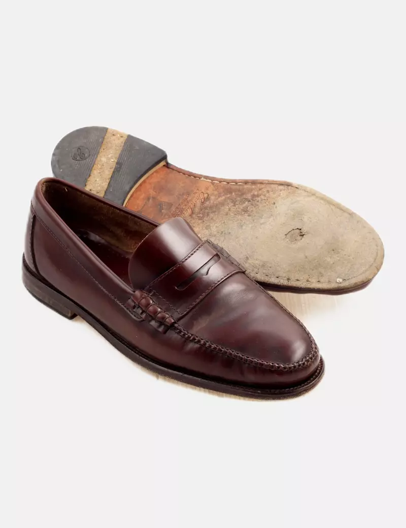 Castellana año 1920 Mocasín marrón básico