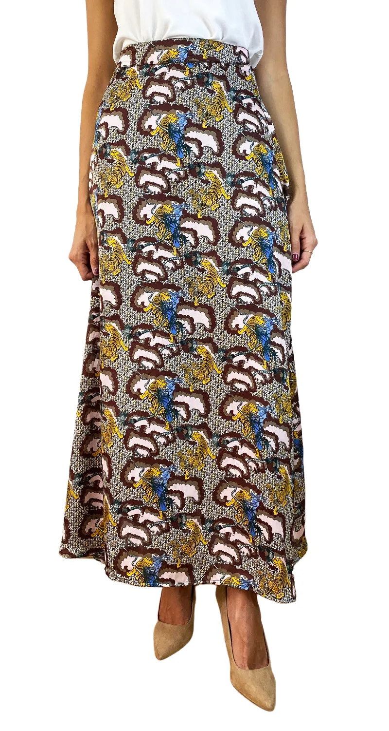 CHAIA Falda Maxi Tigres