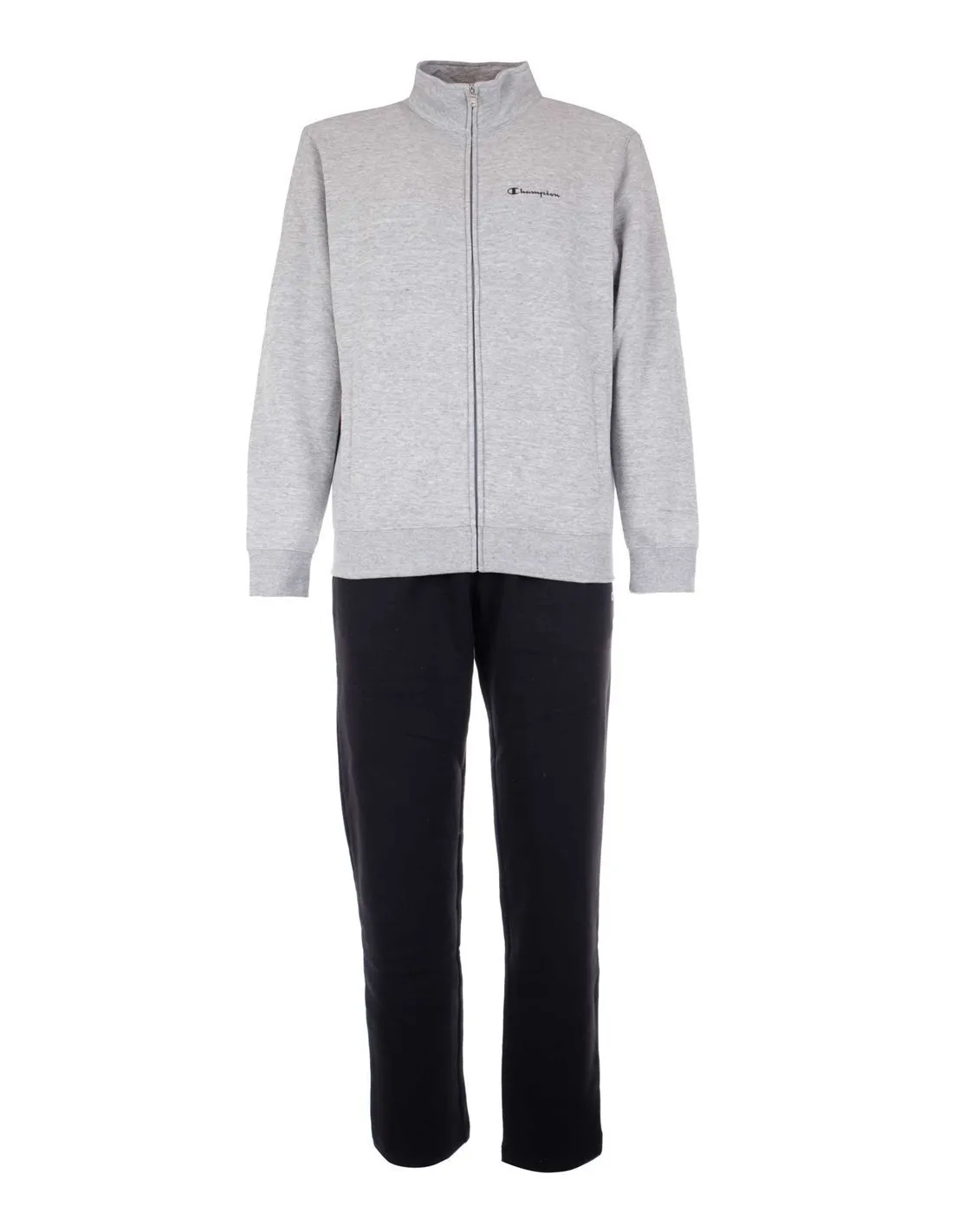 CHAMPION  CHáNDAL GRIS Y NEGRO 219620 HOMBRE