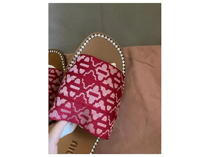 Chanclas miu miu Multicolor 