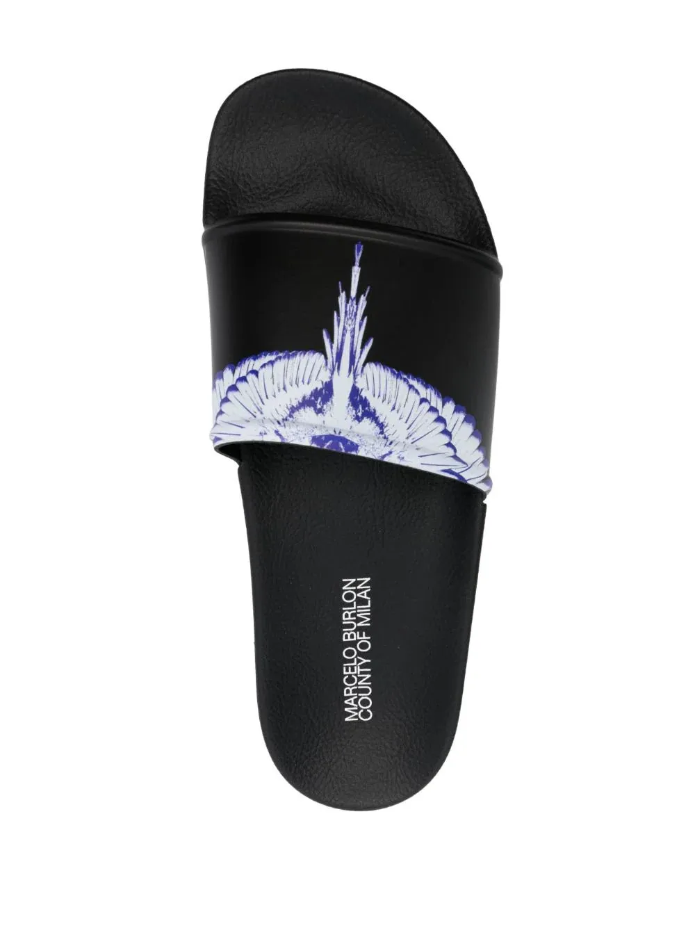 CHANCLAS WINGS NEGRO AZUL