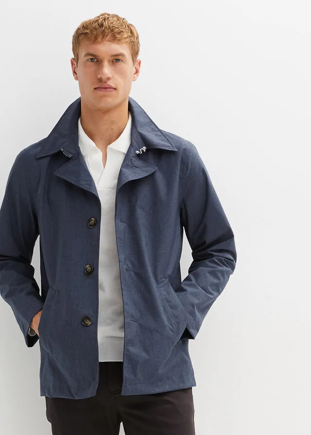 Chaqueta funcional Azul jaspeado