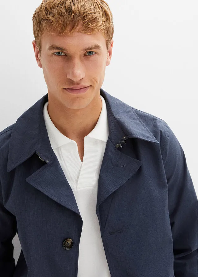 Chaqueta funcional Azul jaspeado