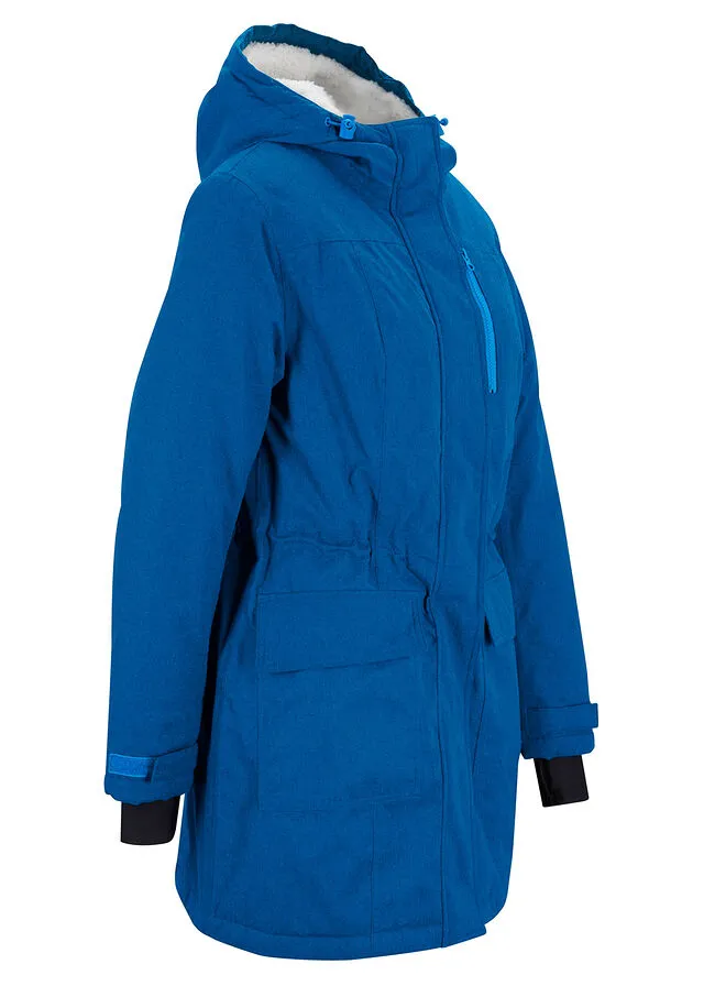 Chaqueta funcional Azul ártico jaspeado