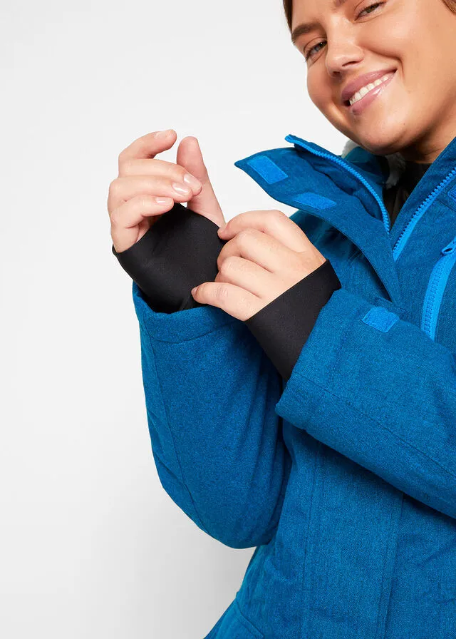 Chaqueta funcional Azul ártico jaspeado
