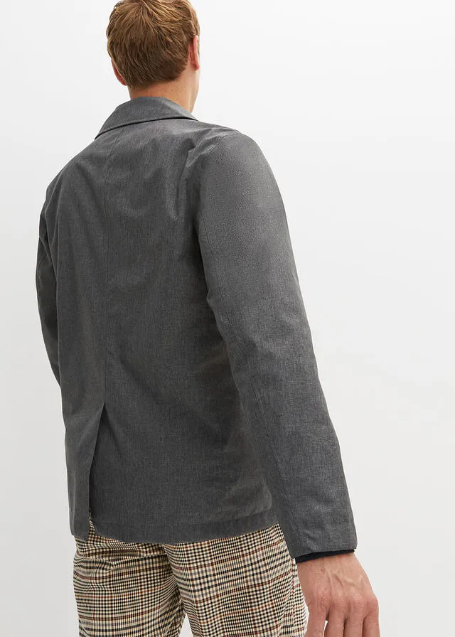 Chaqueta funcional Gris jaspeado