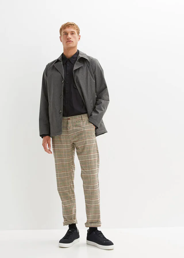 Chaqueta funcional Gris jaspeado