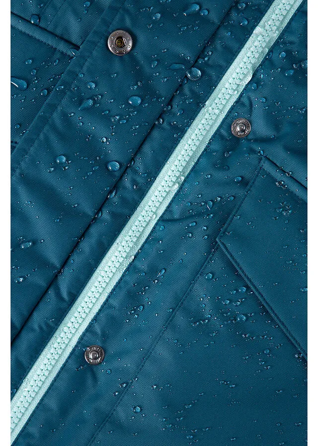 Chaqueta funcional impermeable Petróleo azul