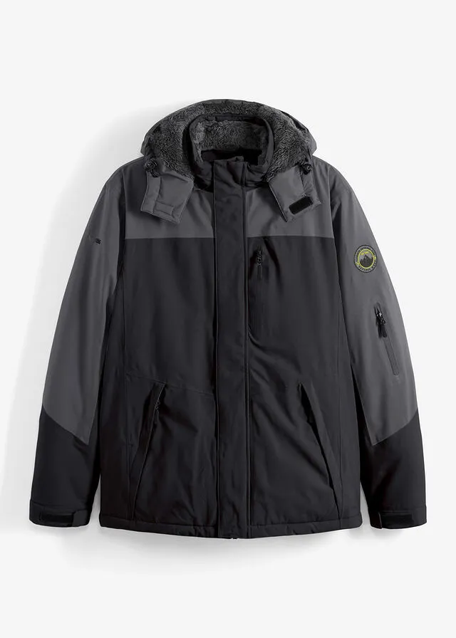 CHAQUETA FUNCIONAL NEGROGRIS PIZARRA