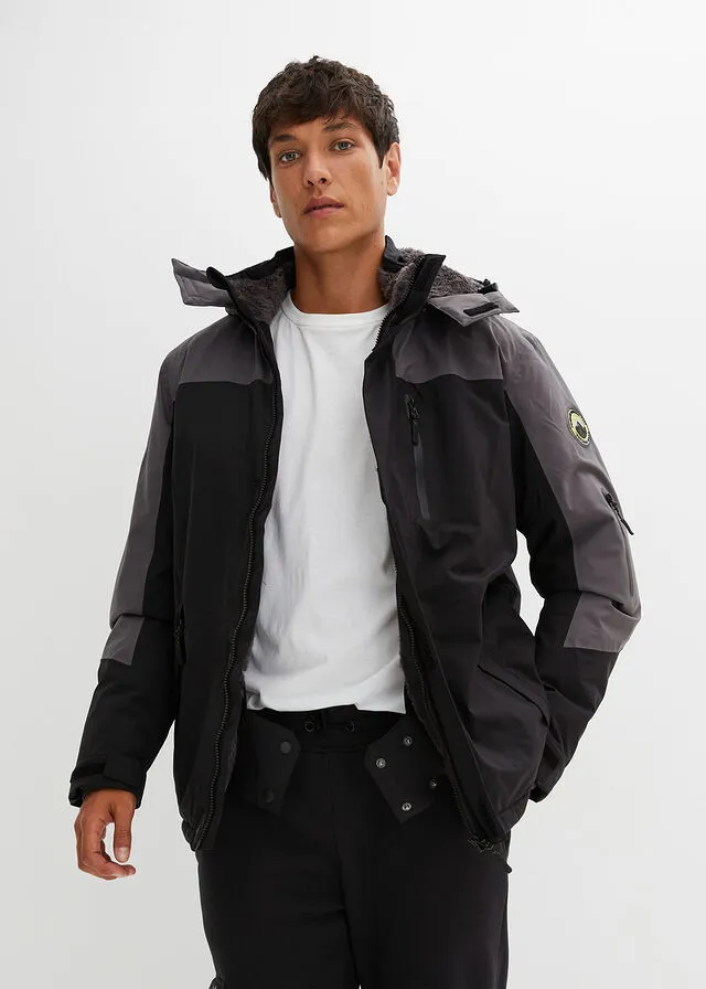 CHAQUETA FUNCIONAL NEGROGRIS PIZARRA