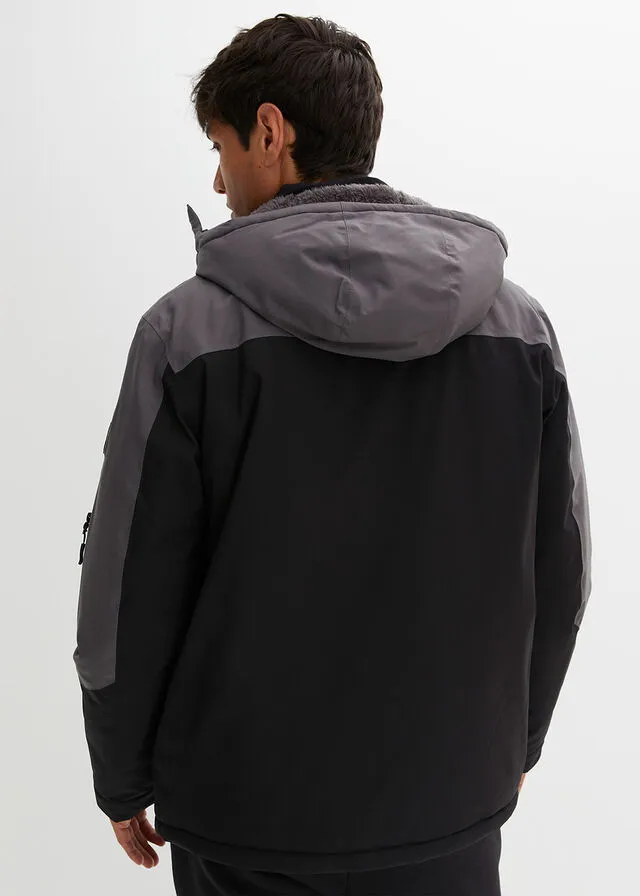 CHAQUETA FUNCIONAL NEGROGRIS PIZARRA