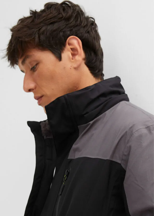 CHAQUETA FUNCIONAL NEGROGRIS PIZARRA