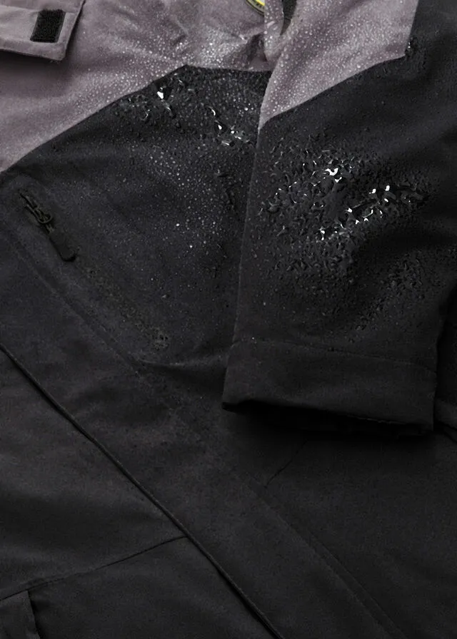 CHAQUETA FUNCIONAL NEGROGRIS PIZARRA