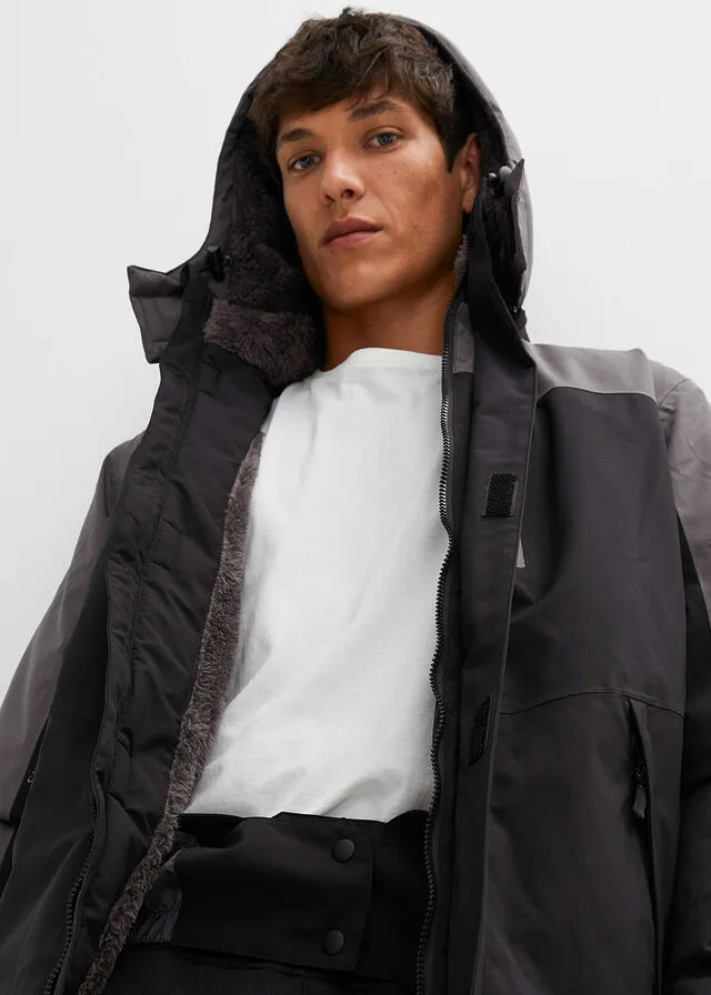 CHAQUETA FUNCIONAL NEGROGRIS PIZARRA