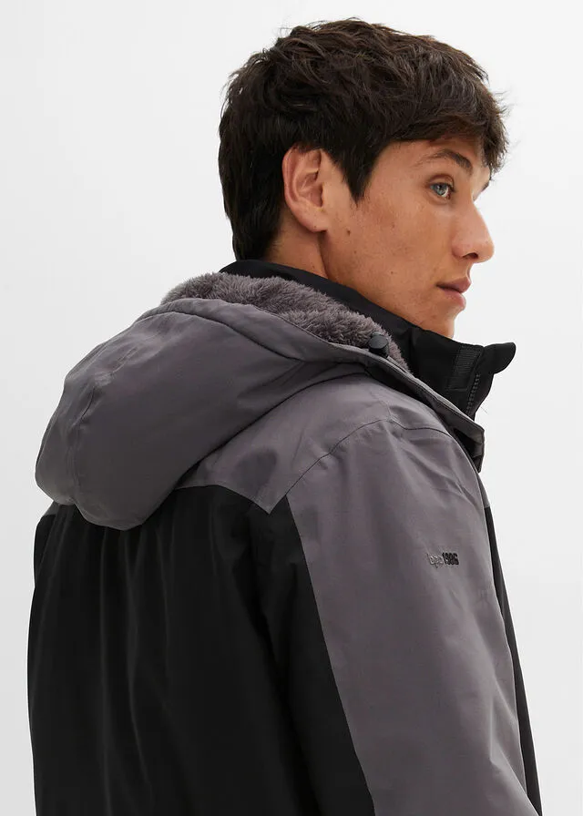 CHAQUETA FUNCIONAL NEGROGRIS PIZARRA