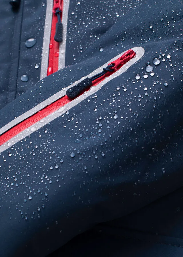 Chaqueta funcional para exteriores con protección contra la nieve Azul marino