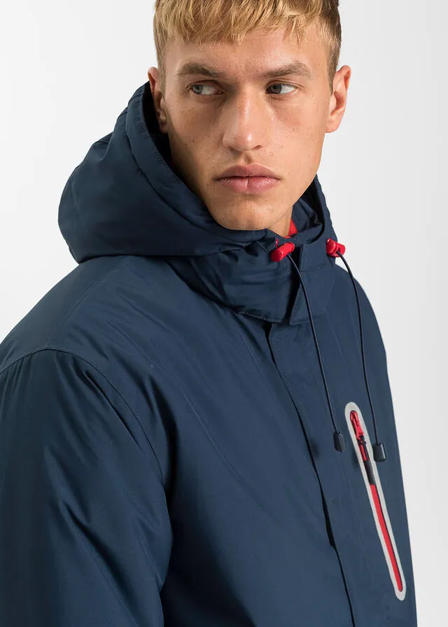 Chaqueta funcional para exteriores con protección contra la nieve Azul marino