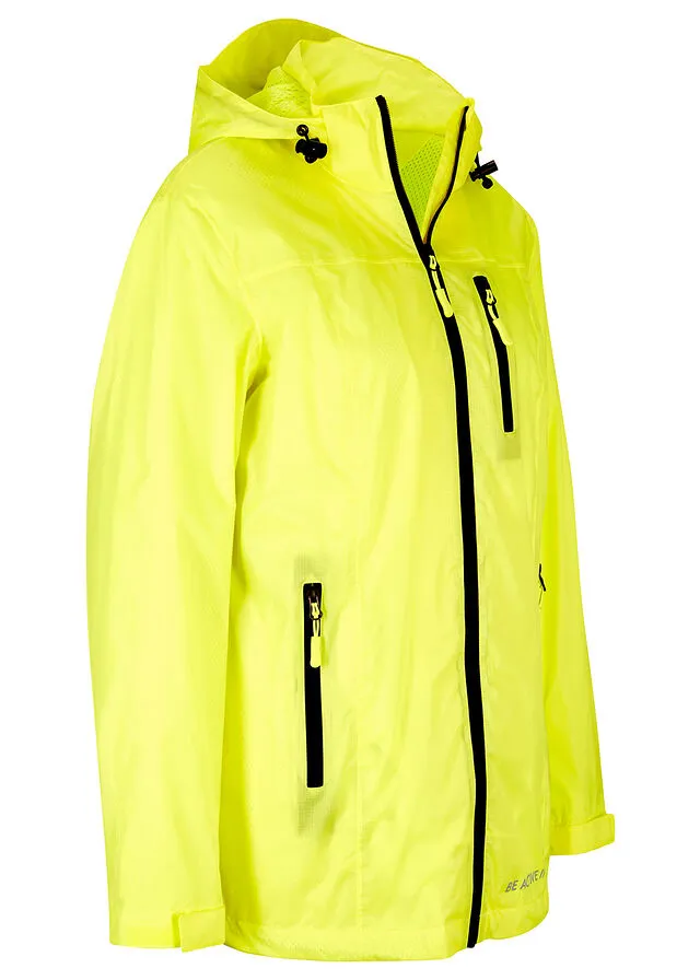 Chaqueta funcional reflectante Amarillo neón