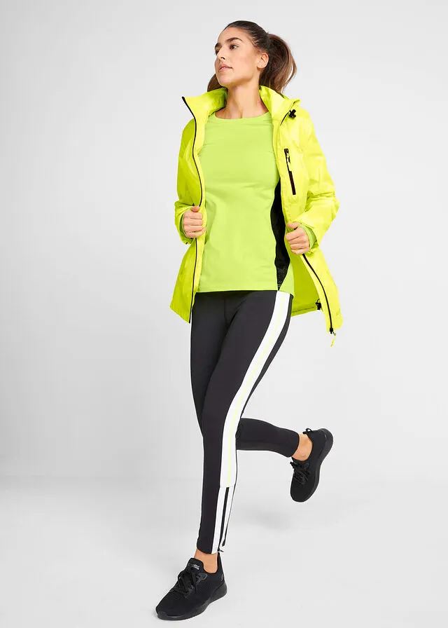 Chaqueta funcional reflectante Amarillo neón