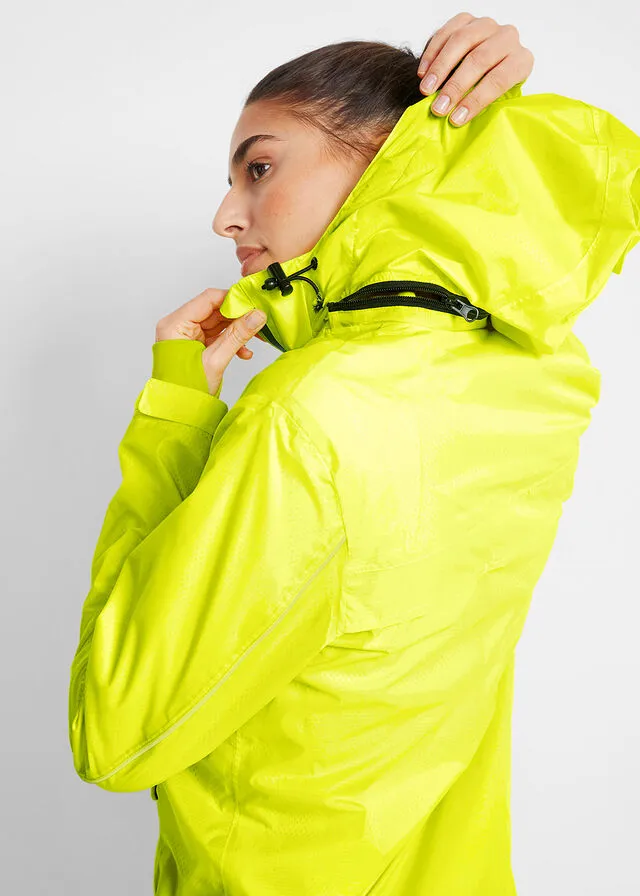 Chaqueta funcional reflectante Amarillo neón