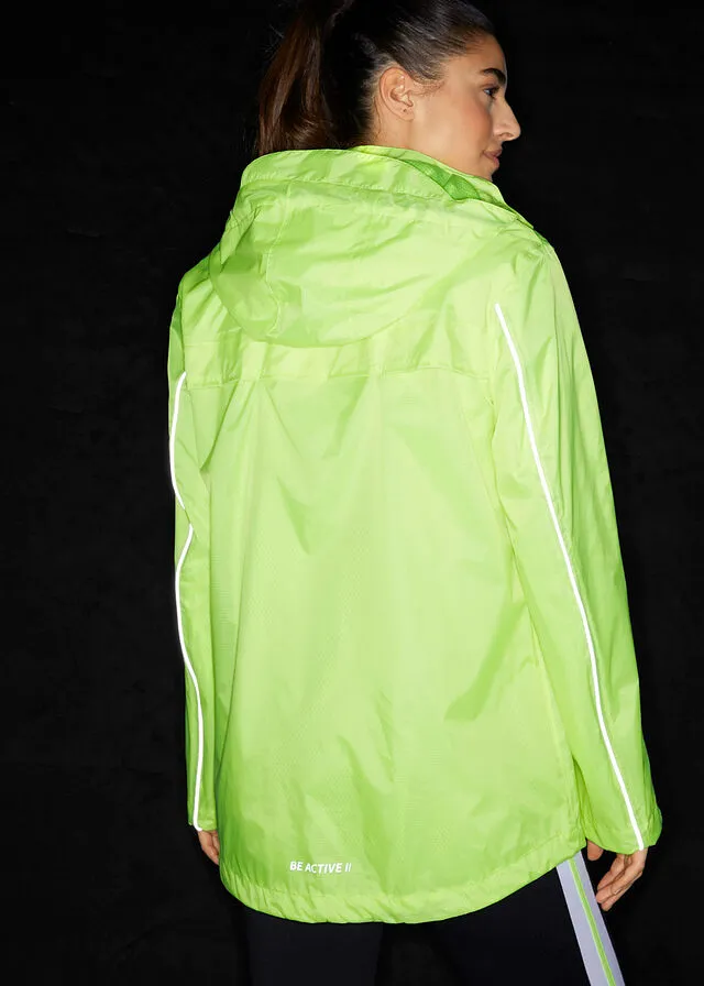Chaqueta funcional reflectante Amarillo neón