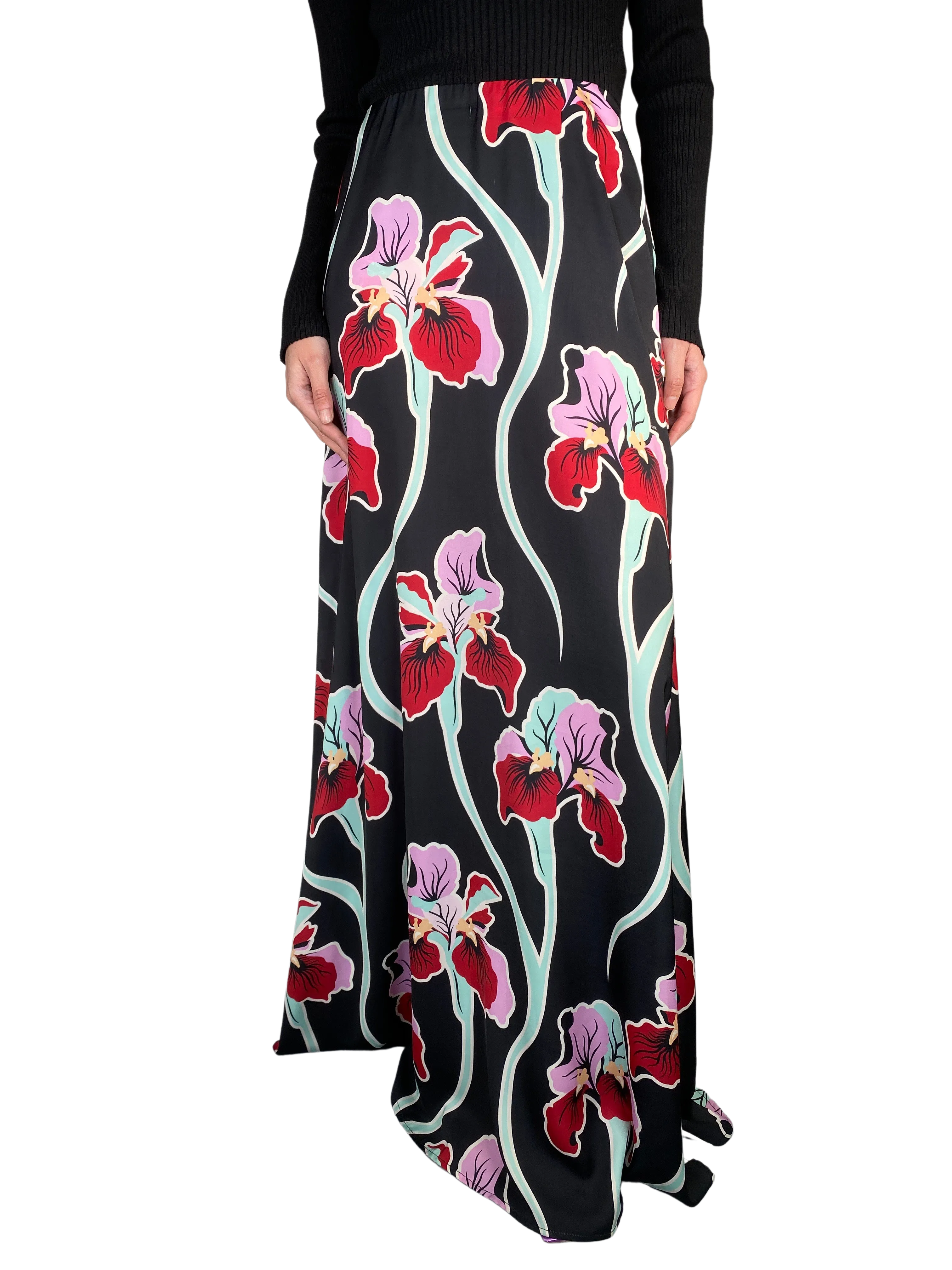 CHER Falda Flores