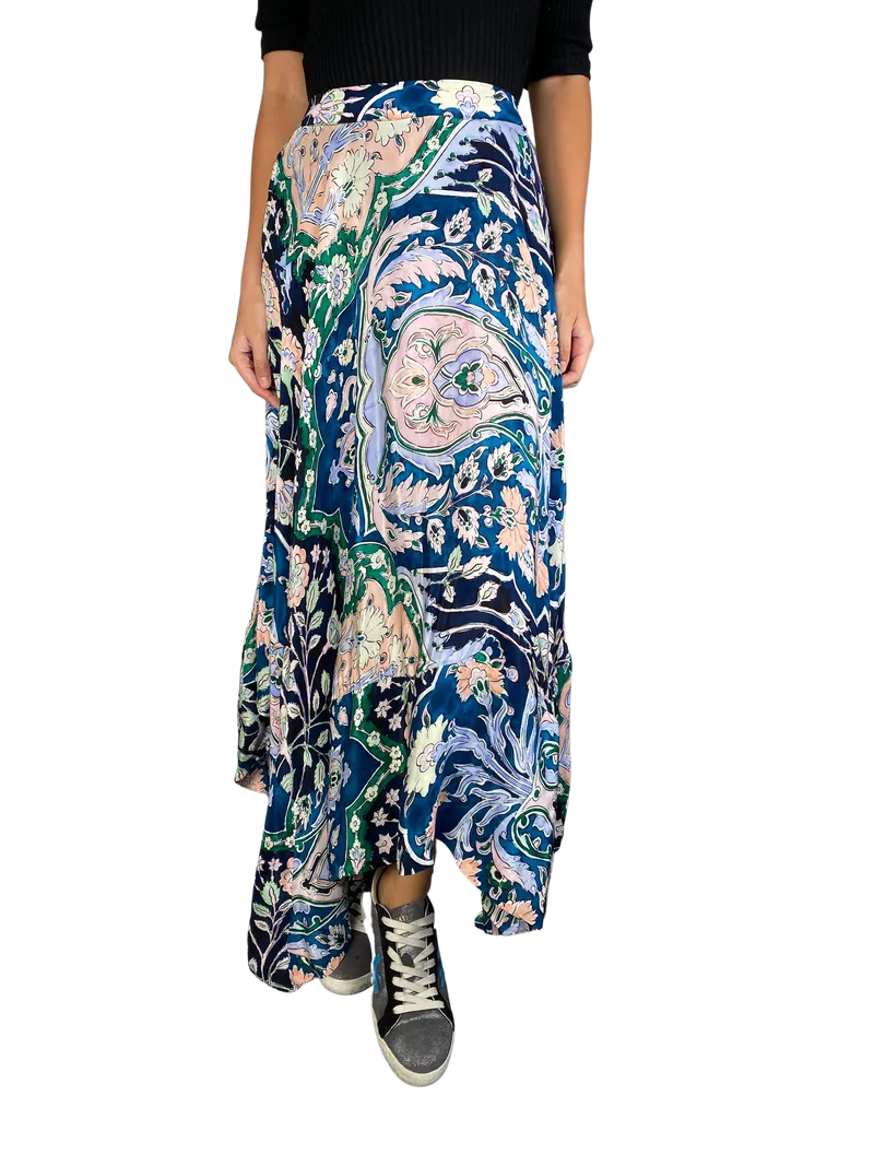 CHER Falda Maxi Multicolor