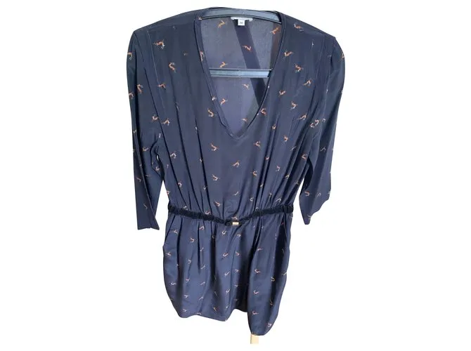 Claudie Pierlot Vestido Claudie Azul marino 