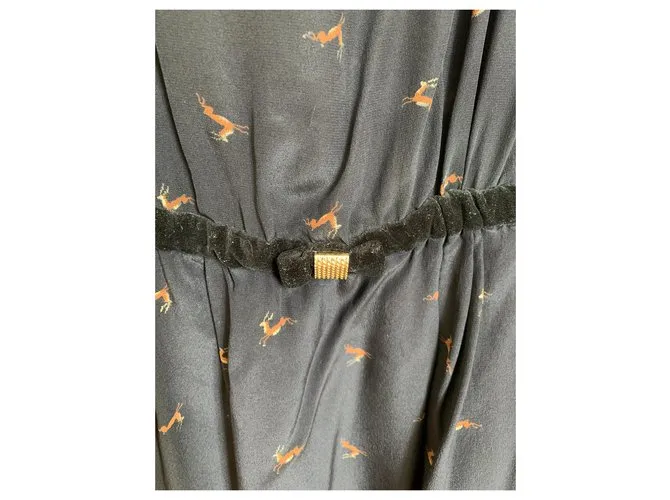 Claudie Pierlot Vestido Claudie Azul marino 