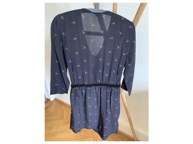 Claudie Pierlot Vestido Claudie Azul marino 