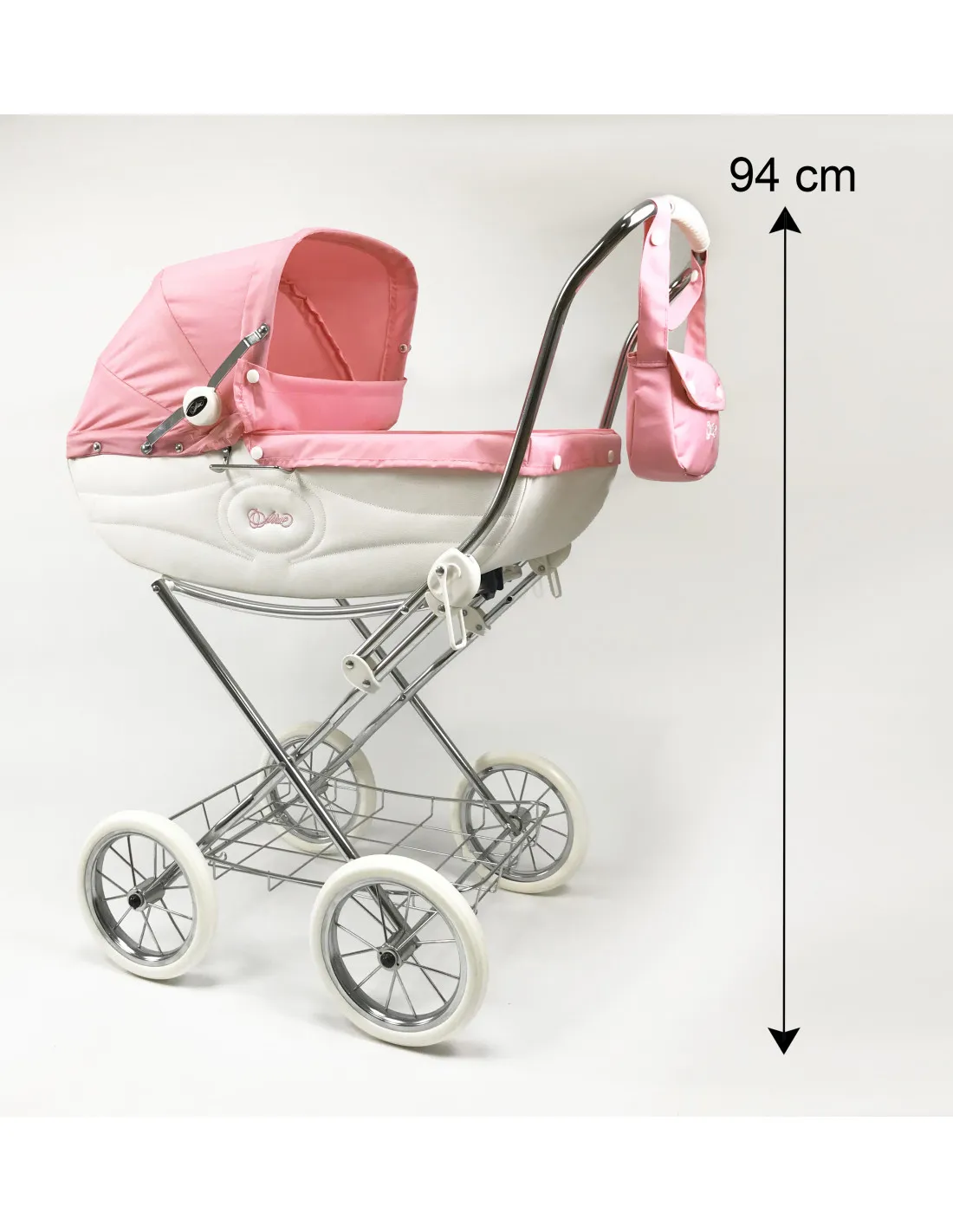 Coche para muñecas Katia Jr. rosa de Arrue