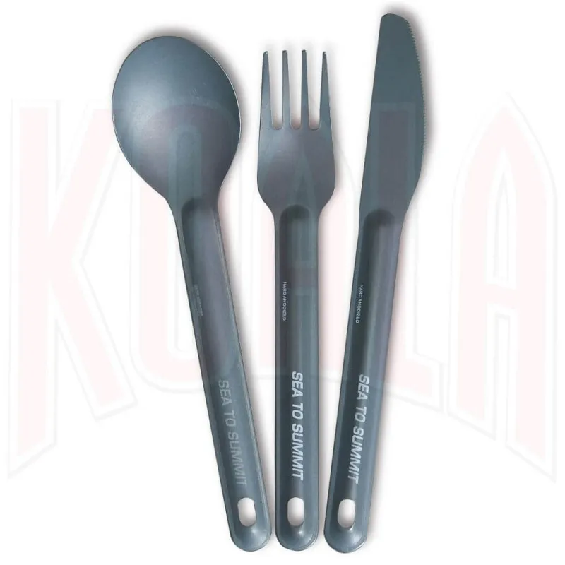 CUBIERTOS DE MONTAñA ALPHALIGHT CUTLERY SET3 SEATOSUMMIT
