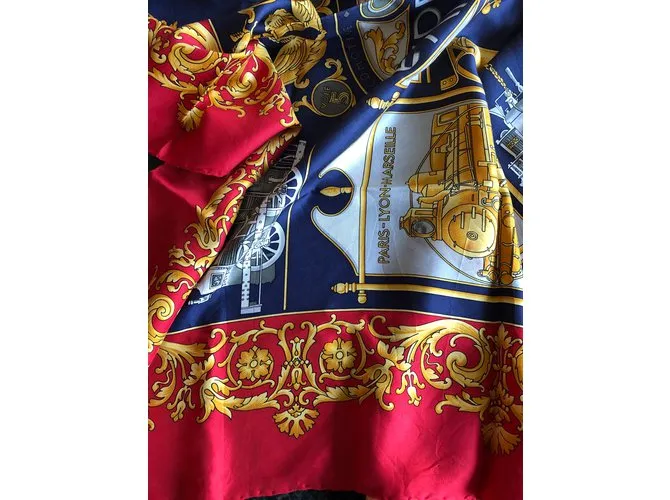 Céline Celine Roja Dorado Azul marino 