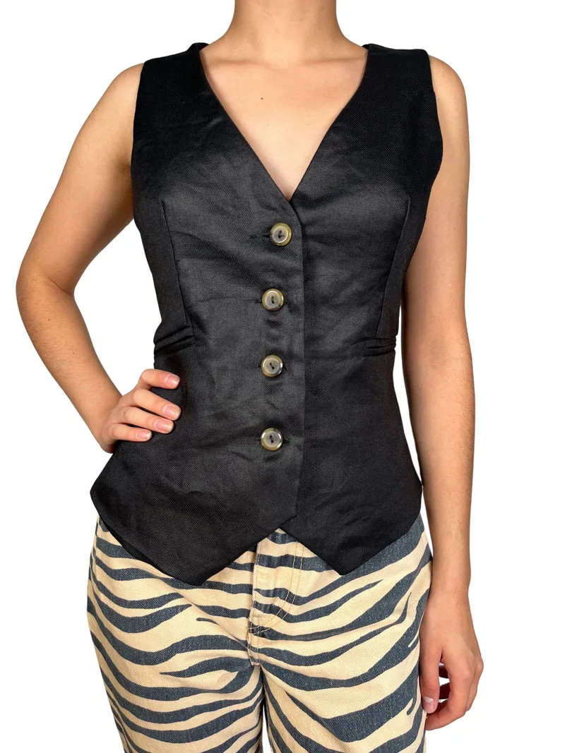 DANIELA BOTTO Gilet Negro