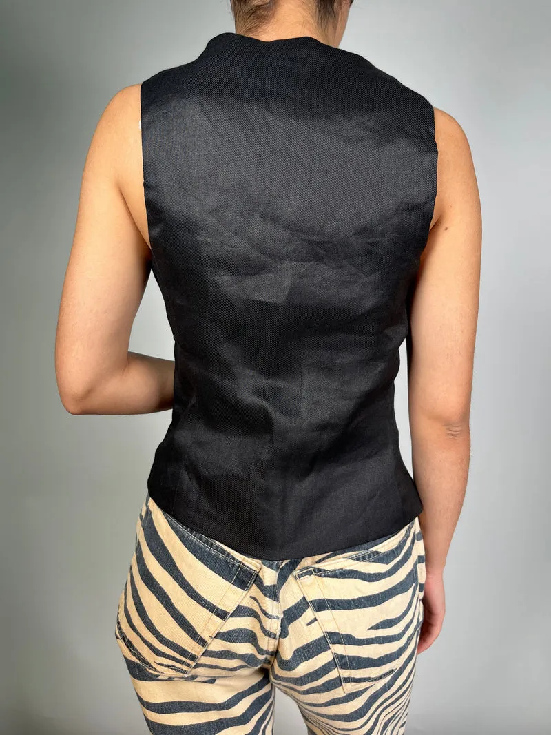DANIELA BOTTO Gilet Negro
